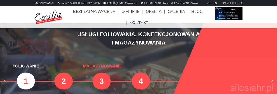 EMILIA SPÓŁKA Z OGRANICZONĄ ODPOWIEDZIALNOŚCIĄ SPÓŁKA KOMANDYTOWA