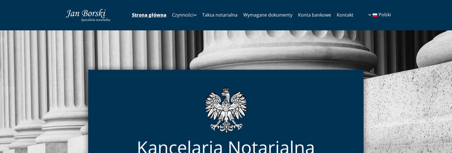 Kancelaria notarialna Jan Borski - Notariusz